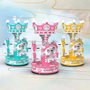 Chất lượng cao Kiddie <span class=keywords><strong>Swing</strong></span> <span class=keywords><strong>Carousel</strong></span> đồng tiền hoạt động trẻ em trò chơi máy với khe máy vui vẻ <span class=keywords><strong>Rides</strong></span> cho trẻ em - Product Image 4