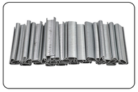 Kit agrafeuse à anneaux robuste en acier inoxydable NEWMAN avec 2500 anneaux pour clôtures agricoles et cages à volailles