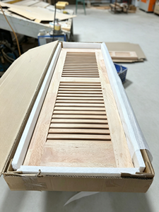 Par de Persianas de Madera con Acabado Teñido, Operación Manual, Diseño Rectangular Minimalista, para Dormitorio, Marca EFS, 1 Año de Garantía - Product Image 6