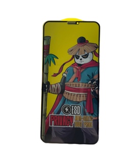Filtro de aire de vidrio templado 3D 9H de aluminio alto, privacidad antiestática, antiespionaje para <span class=keywords><strong>iPhone</strong></span> <span class=keywords><strong>14</strong></span> <span class=keywords><strong>Pro</strong></span> Max, protector de pantalla de teléfono - Product Image 1
