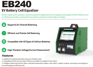 Smartsafe EB240 Modulo Batteria Intelligente Equalizzatore di Alta Qualità 12-24V <span class=keywords><strong>USB</strong></span>/RJ45 Strumento Diagnostico per Veicoli a Nuova Energia - Product Image 2