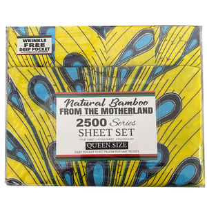 <strong>Bamboo</strong> 2200 Series Brushed Microfiber Best Quality Bed <strong>Sheet</strong> Set 6pcs - Product Image 1