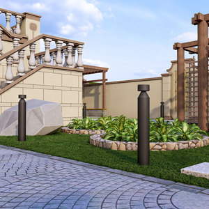 إضاءة عمودية LED بقوة 20 واط، مقاومة للماء IP66، إضاءة خارجية للطرق والمروج - Product Image 4