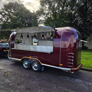 Food Truck Commerciale Completamente Attrezzato con Stazione Hotdog, Caramelle e Birra per Uso Esterno - Product Image 3