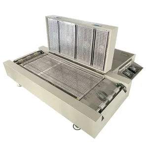 Puhui T-961S LED welding machine lead free soldering IR hot air heater conveyor reflow oven SMD BGA channel reflow oven