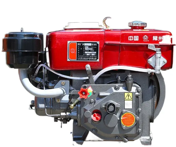 Moteur Diesel léger, facile à déplacer, fonctionnement simple, industrie agricole, eau froide, moteur Diesel