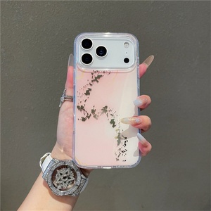Funda de Teléfono de Lujo con Efecto Mármol Electrochapado para iPhone 17 Pro Max, 17 Air, 16, 15, 14, 13, 12, Carcasa Antigolpes de TPU y PC - Product Image 6