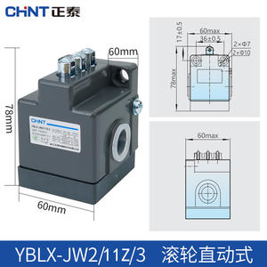 Interruptor de Límite de Recorrido de Émbolo Tipo Rodillo 11Z/3 para Torno CNC Chint YBLX-JW2/11H/L/TH, Componente Industrial - Product Image 4