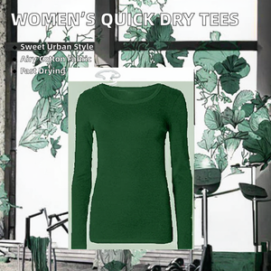 Wholesale Women's Sweet O-Neck Solid Cotton Quick Dry Breathable Streetwear <b>Yoga</b> Fitness <b>T</b>-<b>Shirts</b> OEM Embroidery - Product Image 2