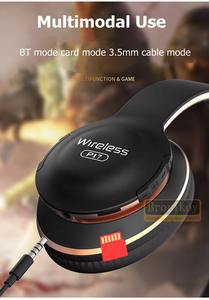 Có thể gập lại BT 5.3 không dây tương thích On-Ear Over-ear Tai nghe thể thao Tai nghe không thấm nước <span class=keywords><strong>Mic</strong></span> cho âm thanh stereo chơi game - Product Image 6