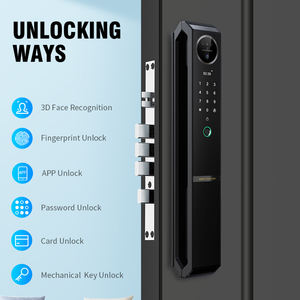 <span class=keywords><strong>Veerman</strong></span> Cerradura Automática Digital con Huella Dactilar, Cerradura de Puerta Automática con Cara 3D, Tuya, Cerradura Principal - Product Image 2