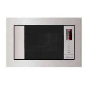 Factory Wholesale 20L Built-In Wall Convection Microwave OEM Stainless Steel Interior Microwave for Cooking