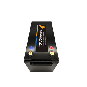 Solar <b>Battery</b> 24V <b>48V</b> Energy Storage Pack 12V 200AH Lithium Ion <b>Batteries</b> for Golf Cart Camping - Product Image 1