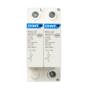 Protector contra <span class=keywords><strong>sobretensiones</strong></span> Original, fuente de alimentación de 380V trifásico para el hogar 2P 40KA/275V - Product Image 4