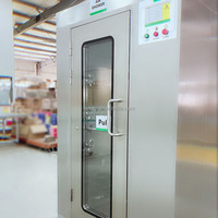 Airkey-personal de ducha de aire Modular, sistema entrelazado para Cleanroom con barniz para hornear, suministro directo de fábrica