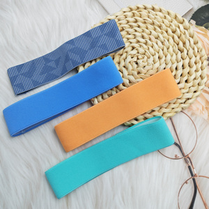 Promotional Gift Solid Color <b>Elastic</b> Webbing Nylon Strap Bento Box <b>Belt</b> Lunch Box Fixing Band <b>Elastic</b> Tape for Bento Custom logo - Product Image 5