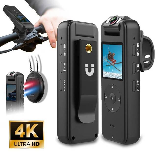 HD 4K Action Camera 1.4 Inch Screen TF Card Storage Cycling DV Camera Outdoor Sports Vlog Recorder Z09