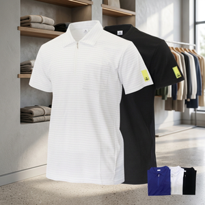 T-shirt Coolon EPA de haute qualité et de vente chaude utilisant dans la zone EPA Excellentes propriétés ESD Pas de statique disperser rapidement la sueur - Product Image 2