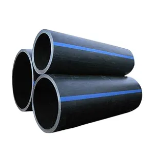 HDPE khai thác mỏ và nước thải ống nước được sản xuất bởi nhà máy ống nhựa giá nhà máy trên phụ kiện đường ống
