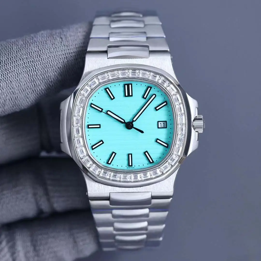 Top Quality Designer Watches Eta Super Clone Sapphire Luminous Waterproof Stainless Steel Relogio Masculino Automatic Mechanical