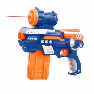 Pistolet à eau électrique automatique haute pression grande capacité pour enfants, idéal pour les jeux aquatiques en continu à la plage - Product Image 1