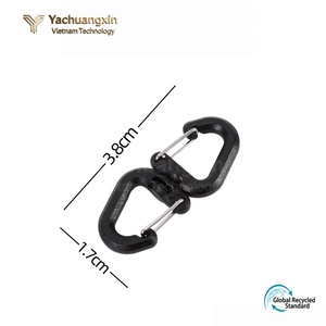 Outdoor 360 Rotating Hook Portable S-Hook Multi functional Mountaineering Buckle <b>Backpack</b> Buckle Camping Accessories - Product Image 3