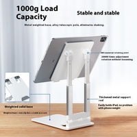 Support de tablette pliable en plastique et en métal avec support plat et fonctions de levage pour l'apprentissage et les jeux