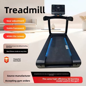 Tapis de course d'intérieur professionnel en alliage d'aluminium avec moteur 2,5 CV et grand écran LED intelligent pour la perte de poids et le fitness - Product Image 4