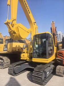 รถขุดตีนตะขาบ Komatsu PC120 มือสอง นำเข้าจากญี่ปุ่น น้ำหนัก 12 ตัน ระบบไฮดรอลิก สภาพดี มีสินค้าในสต็อก - Product Image 1
