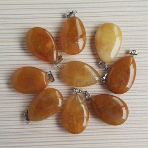 Pendente della collana dei monili della goccia di acqua di pietra naturale di potere all'ingrosso delle donne dei monili per la collana - Product Image 3