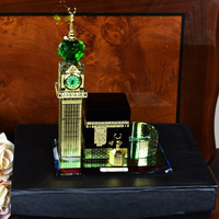Miniature Poli Cristal Kaaba Modèle Pour Cadeau Islamique