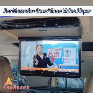 Monitor de Techo para Auto de 14'' con Entrada HDMI y WiFi para Mercedes-Benz Viano, Reproductor Multimedia MP5, Monitor de Techo Universal - Product Image 2