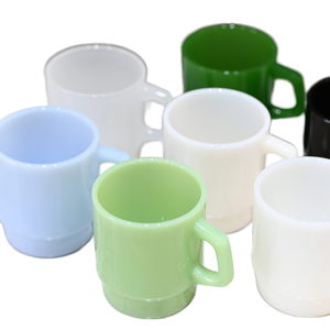 Juego de Tazas de Cerámica de Color Sólido, Diseño Minimalista, Reutilizables, de Pared Simple, para Uso Doméstico, Fiestas, Unisex - Product Image 1