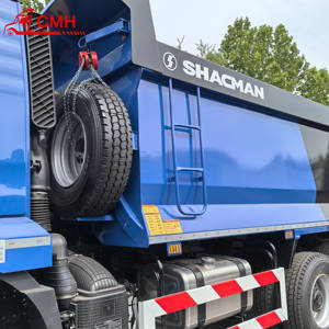 Camión volquete SHACMAN todo terreno, transmisión rápida de 12 velocidades + Diseño de doble tono - Product Image 4