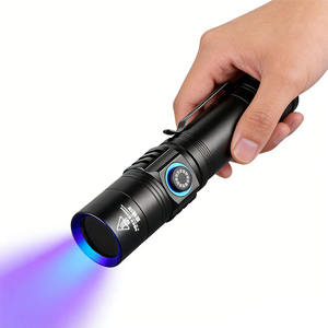18650 batteriebetriebener typ <span class=keywords><strong>C</strong></span> wiederaufladbarer mini-USB-Schwarzlichtdetektor Ultraviolett-365-nm-UV-Taschenlampe - Product Image 1