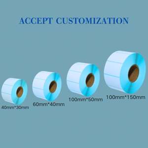 Étiquettes de pesée pour supermarché, étiquettes personnalisées avec impression thermique directe, résistantes à l'eau, avec logos et contenu, fournisseur direct d'usine - Product Image 5