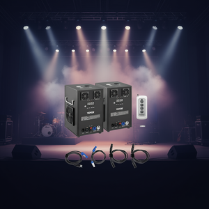 Attrezzatura per illuminazione da palcoscenico Vevor 700W LED a doppia unità con telecomando per spettacoli musicali e matrimoni - Product Image 2