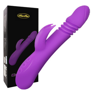 Vibrateur chauffant télescopique Manoair pour le plaisir féminin, dispositif de masturbation, produits pour adultes, commerce extérieur Amazon - Product Image 1