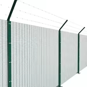 Valla Clearview Forsale Valla DE SEGURIDAD galvanizada Anti Climb 358 Valla DE SEGURIDAD 358 Valla de aeropuerto Valla antirrobo - Product Image 6