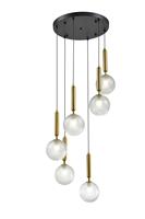 Lustre Rotatif Minimaliste Moderne Nordique pour Plafond Duplex, Idéal pour Hôtels, Lofts, Appartements, Villas et Escaliers Ouverts