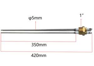 1インチ水位電極3針液体レベルプローブ水センサー水位コントローラ - Product Image 2
