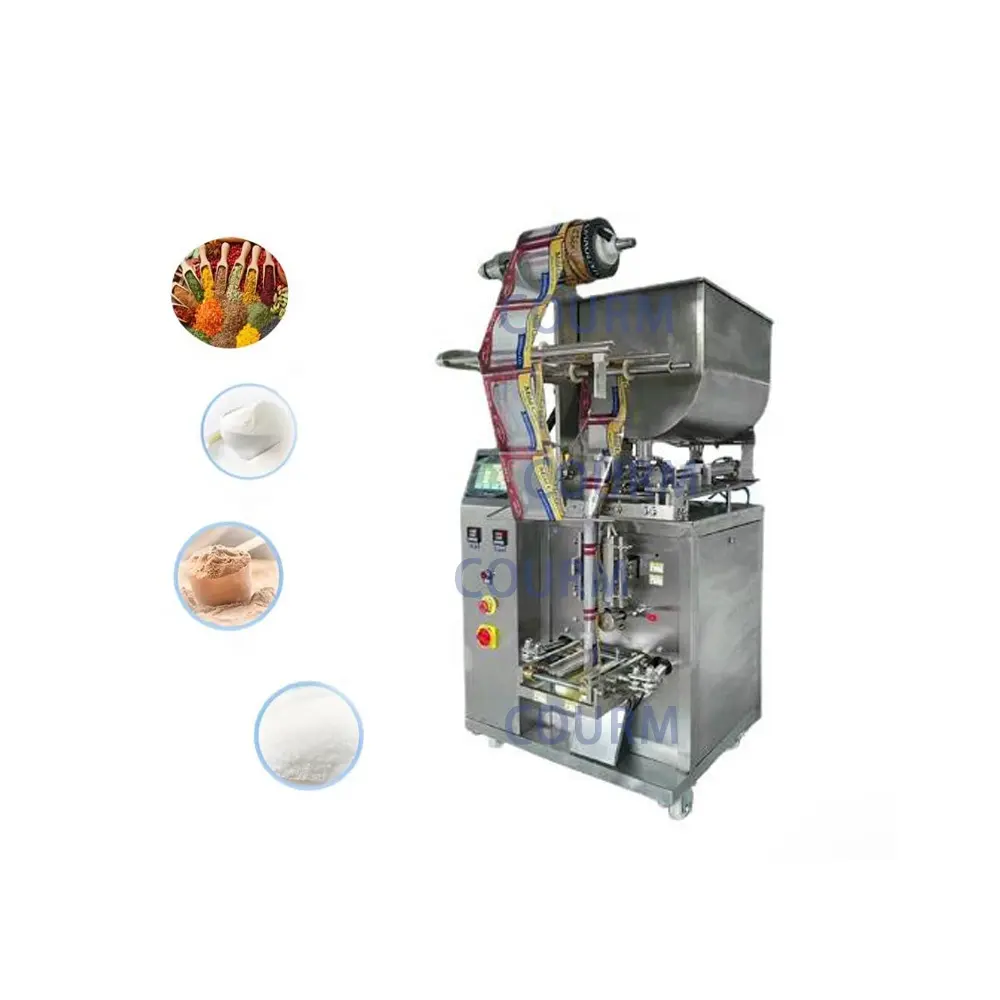Máquina automática de enchimento e embalagem de chá e tempero de leite de soja em pó e essência de frango