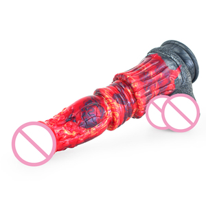 N-FD5049 Frauen Paar Tier <span class=keywords><strong>Sex</strong></span> Fleisch wie Erwachsene Sexspielzeug Herstellung Dildo für Homosexuell Männer groß - Product Image 1