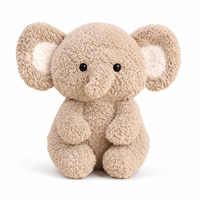 Boneka Hewan Peliharaan Berbaring 15cm, Dekorasi Meja Komputer Lucu, Mainan Hewan Isi Lembut untuk Kantor, Laptop, Hadiah Penenang untuk Rekan Kerja