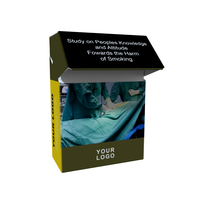 Leere Zigarettenschachtel Individuell Gestaltete 10-20 Pack Zigarettenetui Zigarettenpapier-Verpackungsboxen