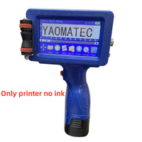Imprimante à jet d'encre thermique Yaomatec 12,7 mm, machine de codage de date portable, pour boîte en carton, plastique, métal