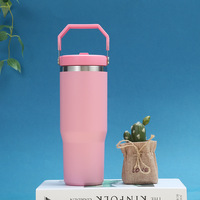 Regalo elegante barato superventas vaso deportes botella termo botella vasos con tapa taza de viaje listo para enviar
