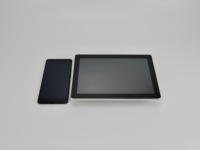 CheapJ1900 Procesador 10,1 pulgadas Panel Industrial sin ventilador Computadora 10,1 ''Industrial Todo en un Panel Pc Pantalla táctil Pc
