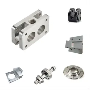 Parti tornio in lega di alluminio per lavorazione CNC personalizzate accessori in acciaio inossidabile attrezzature per macchinari
