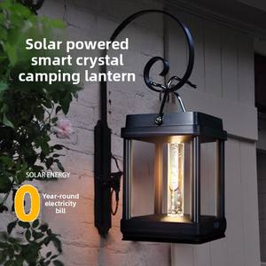 <span class=keywords><strong>Lampe</strong></span> solaire <span class=keywords><strong>de</strong></span> <span class=keywords><strong>camping</strong></span> portable étanche pour l'extérieur, rétro, portable/suspendable, étanche, peut être utilisée pour la décoration - Product Image 1